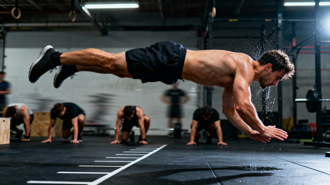 Burpee Broad Jumps: Die Technik für maximale Effizienz auf 80 Metern