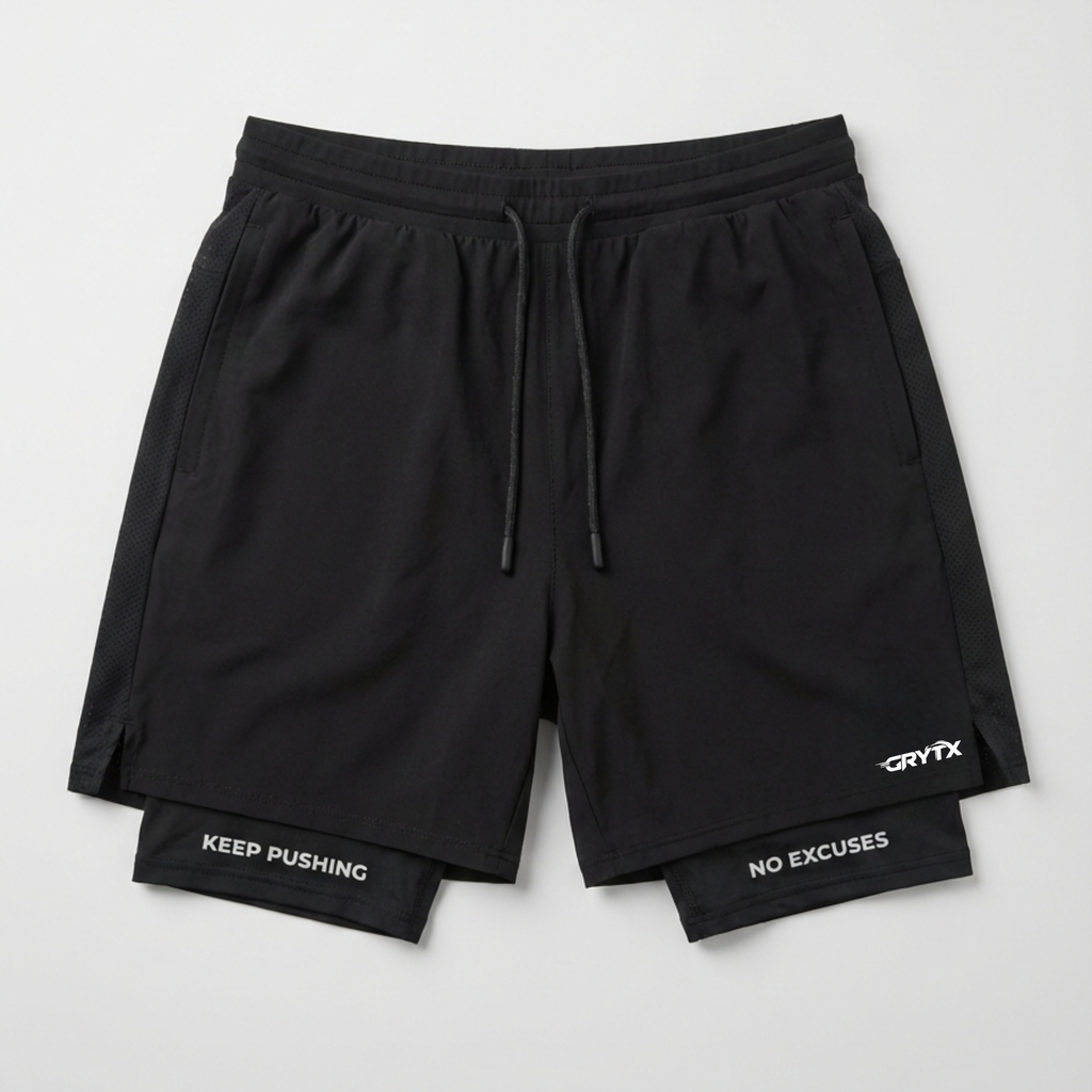 GRYTX Hybrid 2-in-1 Agility Shorts